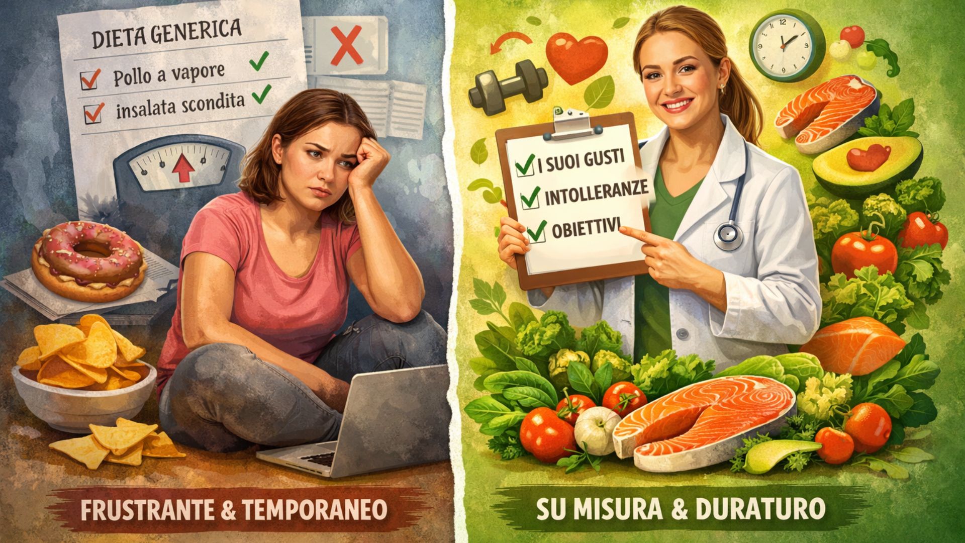 piano alimentare personalizzato